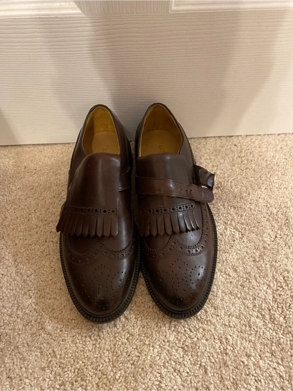 SuitSupply Kiltie Oxford Leather Dress Shoes Men’s Size 42